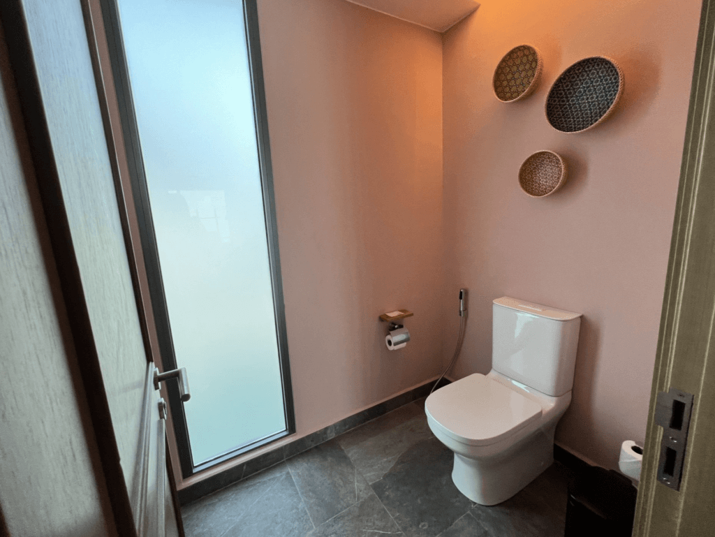 ルメリディアン・モルディブ・リゾート&スパのトイレ